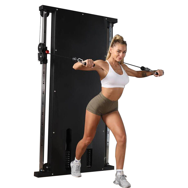 Multifunctional Trainer Cable Machine Wholesale Strength Gym Machine Single Multi Pulley System Function ...
