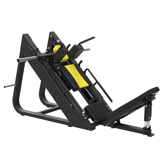 Gym Fitness Equipment Reverse Pedal Machine Plate Loaded Leg Press Hack ...